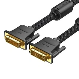 Vention Cable DVI-D Macho a Macho 3m Negro EAEBI